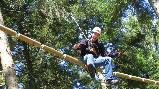 Kindergeburtstag im Waldseilgarten Rütihof